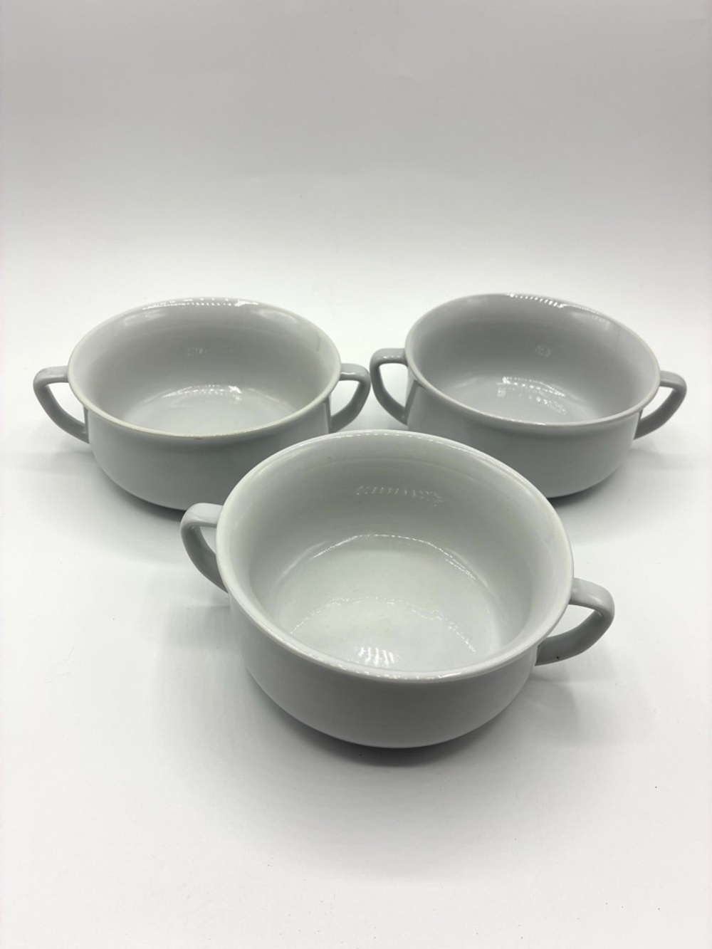 Williams-Sonoma Essential White Cream Soup Bowls Williams Sonoma Chowder Bowls